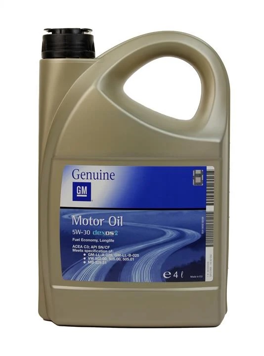 Олива General Motors Dexos2 5W30 4л